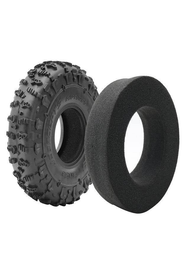 RXZIXYL Wheel Tires 1.9 Inch Rubber Tyre 120X50MM for 1/10 RC Crawler TRX4 TRX6 Axial SCX10 AXI03007 90046 BRX10 Wheel 90018 - Image 4